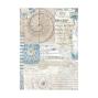 Preview: Stamperia - Decopatch Papier "Backgrounds" Decoupage A6 - 8 Bogen  