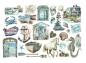 Preview: Stamperia - Stanzteile "Silent Sea" Die Cuts Ephemera
