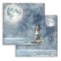 Preview: Stamperia - Designpapier "Silent Sea" Maxi Paper Pack 12x12 Inch - 10 Bogen