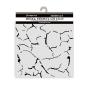 Preview: Stamperia - Schablone 12x12cm "Crackle Pattern" Stencil