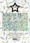Preview: Paper Favourites - Designpapier "Vintage Green Leaves" Paper Pack A5 - 24 Bogen
