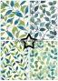 Preview: Paper Favourites - Designpapier "Vintage Green Leaves" Paper Pack A5 - 24 Bogen