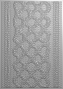 Preview: Crafters Companion - Prägefolder "Cable Knit" 3D Embossingfolder
