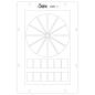 Preview: Sizzix - Schablone & Stempelset "Artist Tools" Stencil & Clear Stamps by Vic Hollins