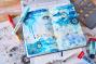 Preview: Sizzix - Schablone & Stempelset "Dreamscape" Stencil &  Clear Stamps by Vic Hollins
