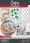 Preview: Sizzix - Schablone & Stempelset "City Life" Stencil &  Clear Stamps by Vic Hollins