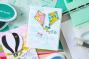 Preview: Sizzix - Stempelset "Sky's the Limit" Clear Stamps Design by Catherine Pooler