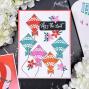 Preview: Sizzix - Stempelset "Sky's the Limit" Clear Stamps Design by Catherine Pooler