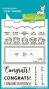 Preview: Lawn Fawn - Stempelset "Simply Celebrate Graduation" Clear Stamp