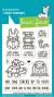Preview: Lawn Fawn - Stempelset "Little Woodland Library Friends" Clear Stamp