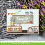 Preview: Lawn Fawn - Stempelset "Little Woodland Library Friends" Clear Stamp