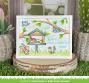 Preview: Lawn Fawn - Stanzschablone "Tree Branches Backdrop Landscape" Dies