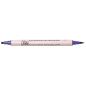 Preview: Kalligraphie-Stift Doppellinie, lila - 2 Spitzen
