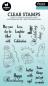 Preview: Studio Light - Stempelset "Sentiment Pop-Up" Clear Stamps