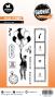 Preview: Studio Light - Stempelset "Balloon Man" Clear Stamps Grunge Collection