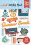 Preview: Echo Park - Aufkleber "Summer Break" Sticker 