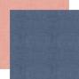 Preview: Echo Park - Cardstock "Yankee Doodle" Coordinating Solids Paper 12x12 Inch - 6 Bogen 