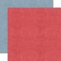 Preview: Echo Park - Cardstock "Yankee Doodle" Coordinating Solids Paper 12x12 Inch - 6 Bogen 