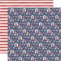 Preview: Echo Park - Designpapier "Yankee Doodle" Collection Kit 12x12 Inch - 12 Bogen