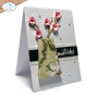 Preview: Elizabeth Craft Designs - Stanzschalone "3D Modern Vases" Dies