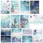 Preview: Prima Marketing - Designpapier "A Mermaid's Tale" Paper Pack - Journaling Cards 4x6 Inch - 45 Bogen