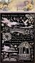 Preview: Studio Light - Schablone "Bless The Friends I Love" Stencil  