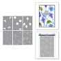 Preview: Spellbinders - Schablone "Flying Kites" Layered Stencil