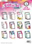 Preview: Art By Marlene - Stanzteile "Frames" Essentials Die Cuts Paper Block