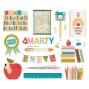Preview: Simple Stories - Stanzteile "Book Fair" Big Bits & Pieces 