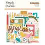 Preview: Simple Stories - Stanzteile "Book Fair" Bits & Pieces 