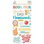 Preview: Simple Stories - Aufkleber "Book Fair" Foam Sticker