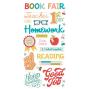 Preview: Simple Stories - Aufkleber "Book Fair" Foam Sticker