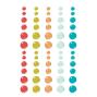 Preview: Simple Stories - Enamel Dots "Book Fair" 60 Stück 