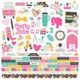 Preview: Simple Stories - Collections Kit "Crafty Babe" 12 Bogen Designpapier