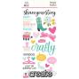 Preview: Simple Stories - Aufkleber "Crafty Babe" Foam Sticker