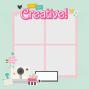 Preview: Simple Stories - Stanzteile "Crafty Babe" Pages Pieces