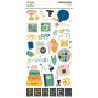 Preview: Simple Stories - Collectors Essential Kit "Happy Travels" 12 Bogen Designpapier
