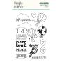 Preview: Simple Stories - Stempelset "Happy Travels" Clear Stamps 