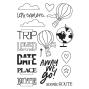 Preview: Simple Stories - Stempelset "Happy Travels" Clear Stamps 