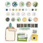 Preview: Simple Stories - Decorative Brads "Happy Travels" 