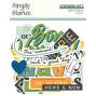 Preview: Simple Stories - Stanzteile "Happy Travels" Sentiment Bits & Pieces 
