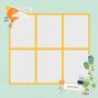 Preview: Simple Stories - Stanzteile "Happy Travels" Pages Pieces