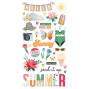Preview: Simple Stories - Aufkleber "Sunny Days" Chipboard Sticker 