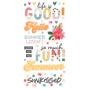 Preview: Simple Stories - Aufkleber "Sunny Days" Foam Sticker