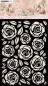 Preview: Studio Light - Schablone "Rose Pattern" Stencil  
