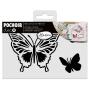Preview: Aladine - Schablone 10x15cm "Butterfly" Stencil