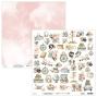 Preview: Mintay Papers - Designpapier "Bon Voyage" Scrapbooking Paper Pad 12x12 Inch - 12 Bogen