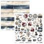 Preview: Mintay Papers - Designpapier "Lighthouse" Scrapbooking Paper Pad 12x12 Inch - 12 Bogen