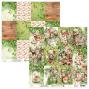 Preview: Mintay Papers - Designpapier "Wildwood Secrets" Scrapbooking Paper Pad 8x8 Inch - 24 Bogen