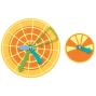 Preview: Sizzix - Stanzschablone "Rainbow Wheels" Thinlits Craft Dies by Eileen Hull